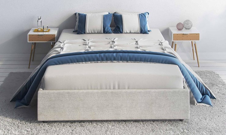 Двуспальная кровать Scandinavia 200х200 с основанием в Смоленске - изображение 1