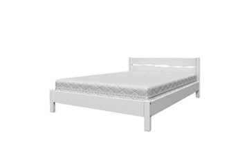 Кровать в спальню Вероника-5 (Белый Античный) 160х200 в Смоленске