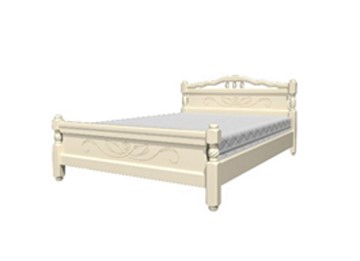 Спальная кровать Карина-6 (Слоновая кость) 120х200 в Смоленске