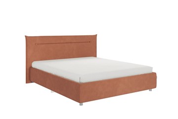 Кровать в спальню Альба 1.6, персик (велюр) в Смоленске