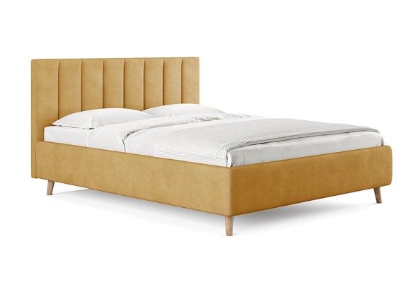 Двуспальная кровать Alma 200х200 с основанием в Смоленске - изображение