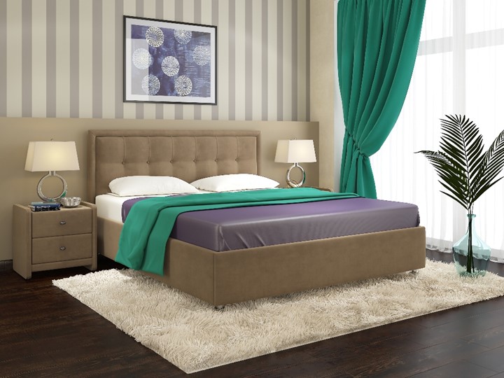 Кровать спальная Amelia размер 160*200 с основанием в Смоленске - изображение 5