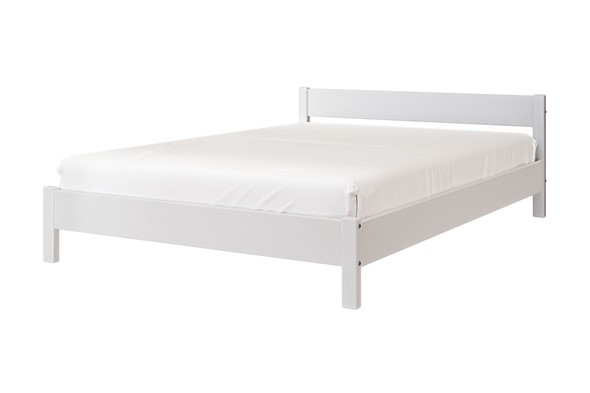 Спальная кровать Эби (Белый античный) 160х200 в Смоленске - изображение
