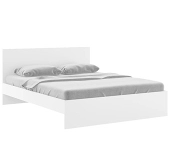 Двуспальная кровать Осло М14 с настилами Лайт (Белый) в Смоленске