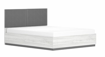 Кровать с подъемным механизмом 2-спальная Винтер-16, винтерберг/темно-серый/спейс графит в Смоленске