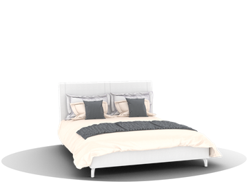 Кровать спальная Siena (КМ-01, 1600) под ПМ в Смоленске