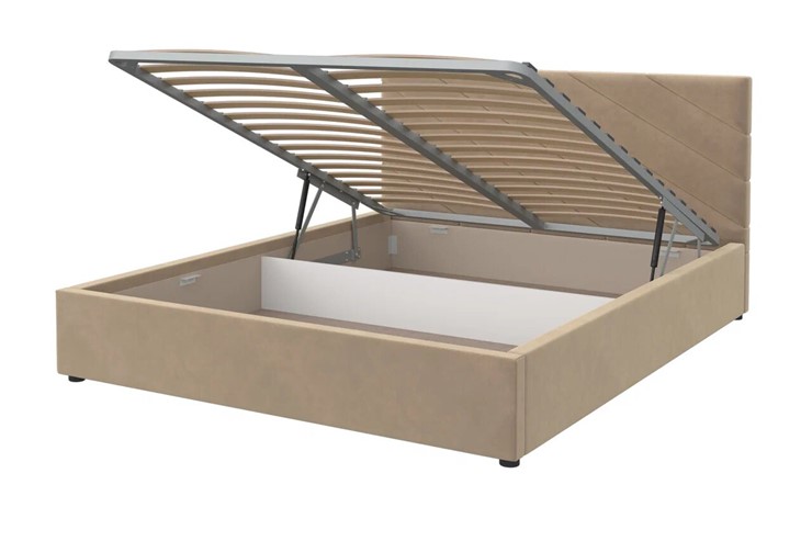 Кровать Юта 160х200 (вариант 2) с подъёмным механизмом в Смоленске - изображение 1