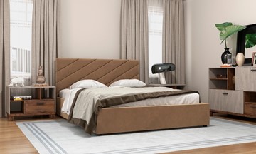 Кровать Юта 160х200 (вариант 3) с основанием в Смоленске