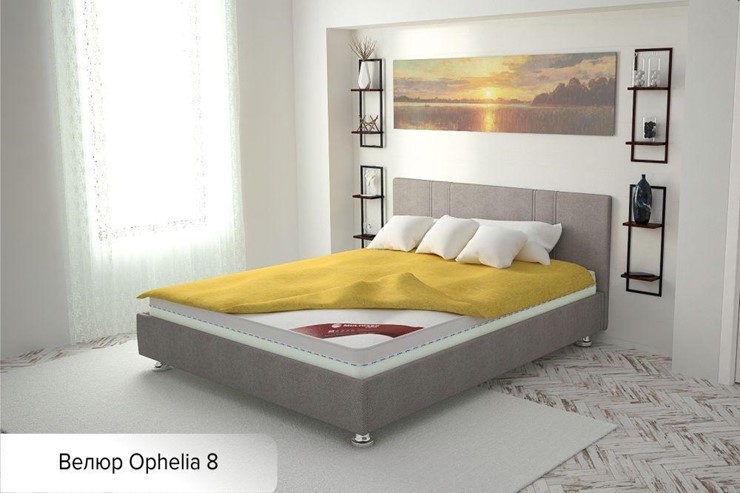 Кровать двуспальная Вена 160х200 (с основанием) в Смоленске - изображение 2