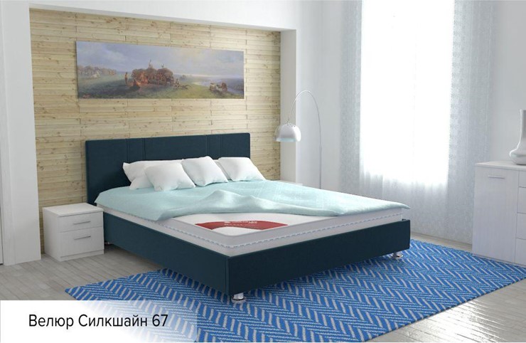Кровать двуспальная Вена 160х200 (с основанием) в Смоленске - изображение 13
