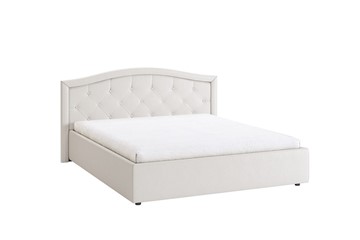 Кровать в спальню Верона 1,6 белый (экокожа) в Смоленске - предосмотр