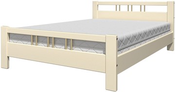 Спальная кровать Вероника-3 (Слоновая кость) 160х200 в Смоленске - предосмотр 4