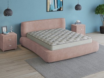 Кровать в спальню Zephyr 180х200, (Велсофт Винтажный розовый) в Смоленске - предосмотр