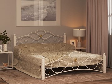 Кровать Гарда 3, 160х200, белая в Смоленске - предосмотр