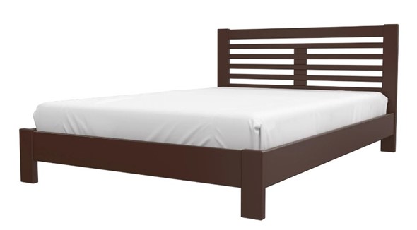 Кровать полутороспальная Линда (Орех) 160х200 в Смоленске - изображение