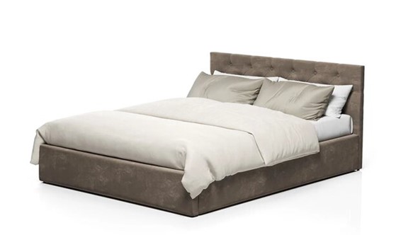 Кровать с механизмом 1.5-спальная Валенсия 1400 (дно ЛДСП) в Смоленске - изображение