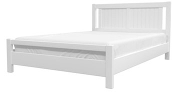 Полуторная кровать Ванесса из массива сосны (Белый Античный) 140х200 в Смоленске