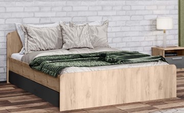Спальная кровать Эконика 900х2000 с низкой ножной спинкой в Смоленске