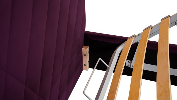 Кровать спальная Эмма 1200х1900 с подъёмным механизмом в Смоленске - изображение 8