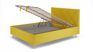 Кровать 1,5-спальная Kim 1400х1900 с подъёмным механизмом в Смоленске - предосмотр 4