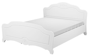 Полуторная кровать Лотос (Белый) 160х200 в Смоленске