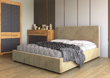 Спальная кровать Нельсон Абстракция 120х200 (вариант 3) без основания в Смоленске - предосмотр 1