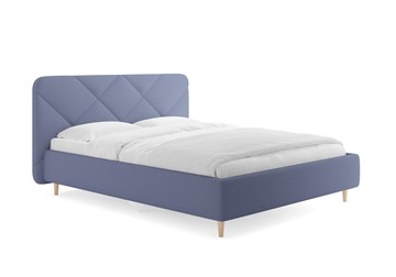 Полуторная кровать Сонум Taylor, Тедди синий 140х200 с основанием в Смоленске