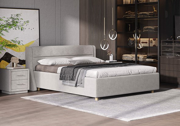 Кровать 2-спальная Madrid 200х200 с основанием в Смоленске - изображение