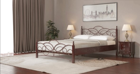 Кровать Марго 140*190 с основанием в Смоленске - изображение