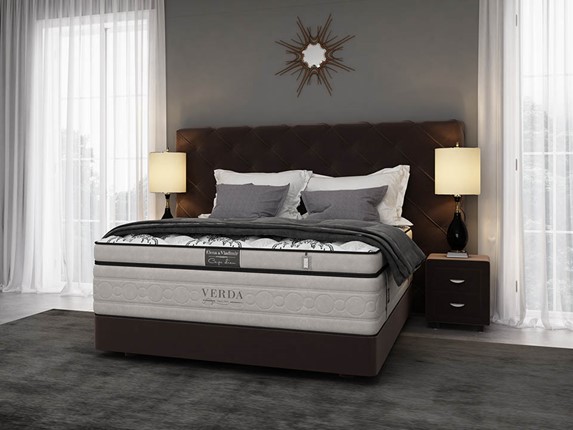 Спальная кровать Style/Podium M 160х200, Флок (Велсофт Спелая слива) в Смоленске - изображение