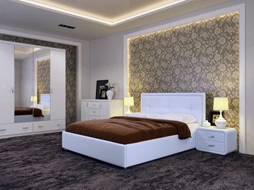 Спальная кровать Adele размер 160*200 с основанием в Смоленске