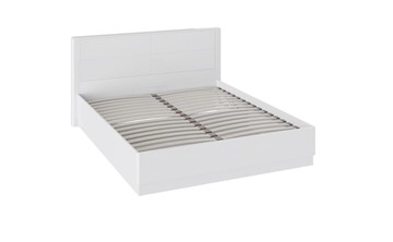 Кровать с подъемным механизмом Наоми 1600, цвет Белый глянец СМ-208.01.02 в Смоленске