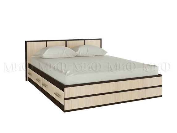 Спальная кровать Сакура 1400 с ящиками в Смоленске - изображение