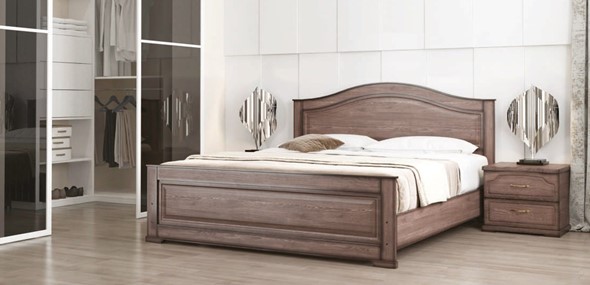 Кровать в спальню Стиль 3, 160х200 с основанием в Смоленске - изображение