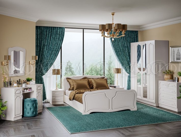 Модульная спальня Натали, Белый глянец в Смоленске - изображение