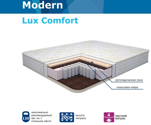 Матрас Modern Lux Comfort Нез. пр. TFK в Смоленске - изображение