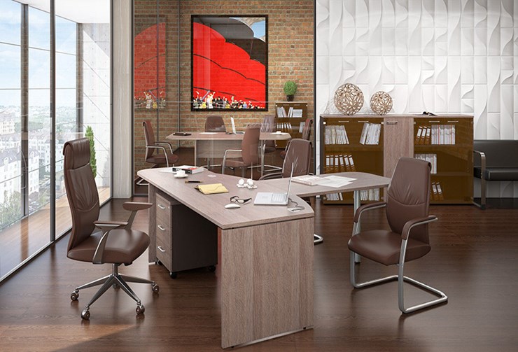 Набор мебели в офис Xten для начальника отдела в Смоленске - изображение 2