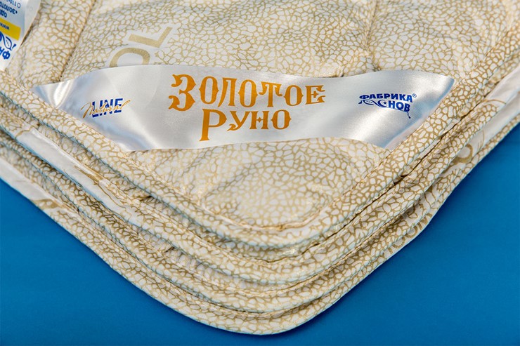 Одеяло всесезонное полутороспальное Золотое Руно в Смоленске - изображение 1