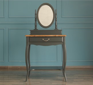 Стол туалетный Leontina с зеркалом (ST9321BLK) Черный в Смоленске - предосмотр
