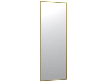 Настенное зеркало в спальню Сельетта-5 глянец золото (1500х500х9) в Смоленске
