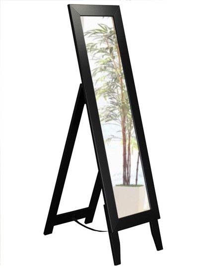 Зеркало напольное в гардероб BeautyStyle 1 (черный) в Смоленске - изображение 3