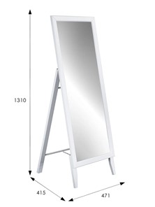 Напольное зеркало BeautyStyle 29 (131х47,1х41,5см) Белый в Смоленске - предосмотр 7