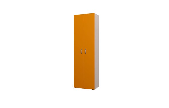 Шкаф детский 600 ДО Млечный дуб, Оранжевый в Смоленске - изображение