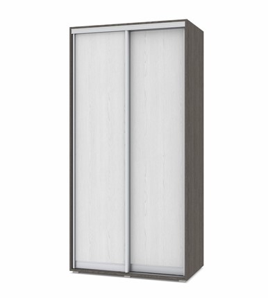 Шкаф 2-х дверный О41, Анкор темный - Анкор светлый в Смоленске - изображение