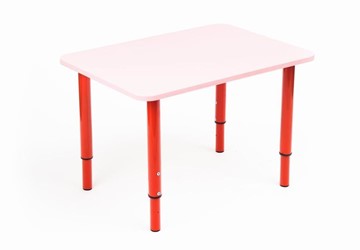 Растущий стол Кузя (Розовый,Красный) в Смоленске - предосмотр