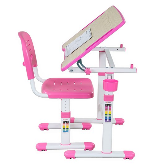 Растущая парта + стул Piccolino II Pink в Смоленске - изображение 5