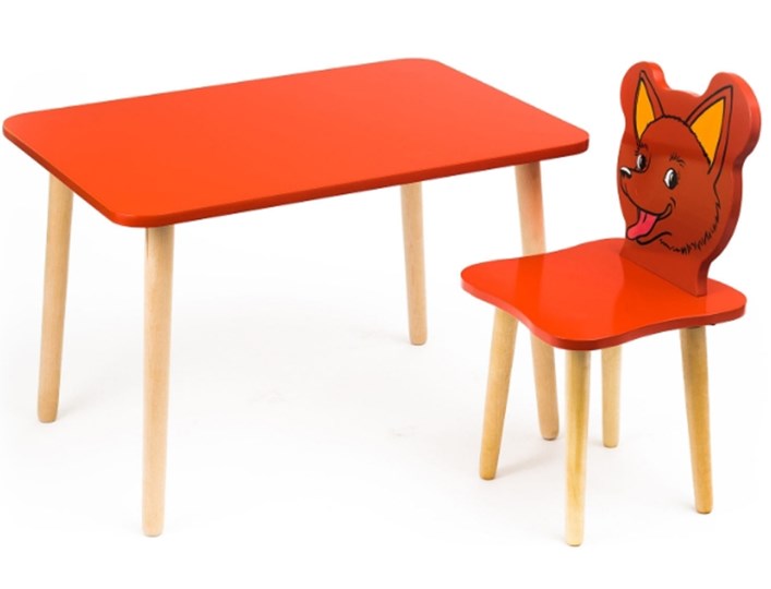 Стол в детскую Джери, Красный в Смоленске - изображение 1