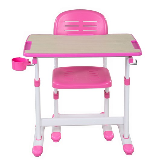 Растущая парта + стул Piccolino II Pink в Смоленске - изображение 1