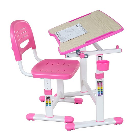 Растущая парта + стул Piccolino II Pink в Смоленске - изображение 3