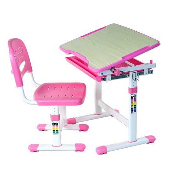 Парта растущая + стул Piccolino Pink в Смоленске - изображение 4